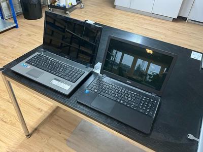 Overview picture of Acer laptop (2x)